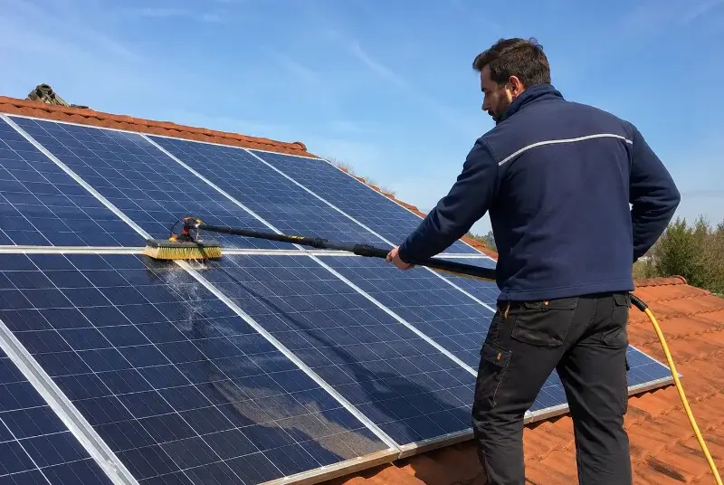 Nettoyage et entretien de panneaux solaires à Allennes-les-Marais